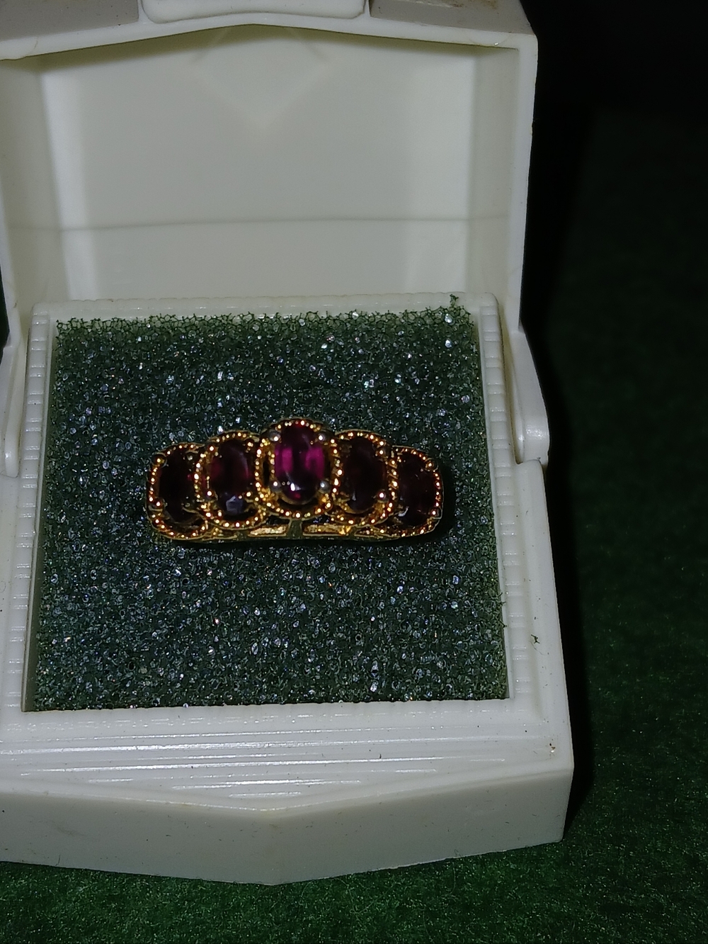 Garnet Tier Ring - Picture 2 of 4